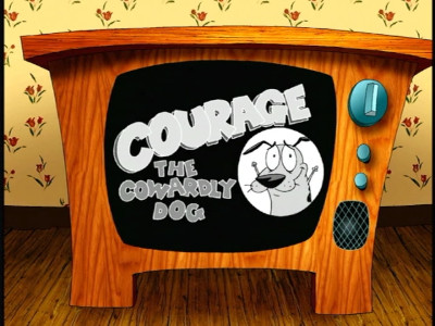 courage the cowardly dog logo